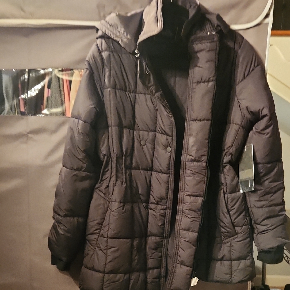 Royalty For Me Black Puffer Jacket